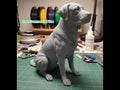 Black Labrador retriever Sitting Statue
