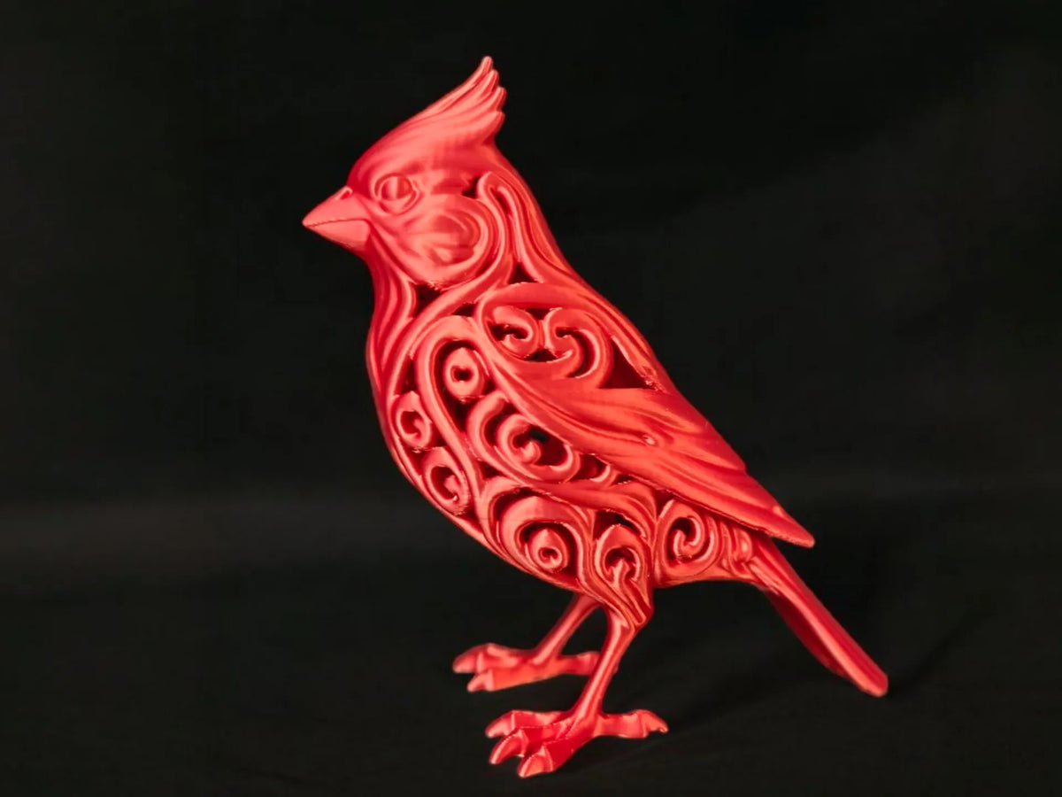 Cardinal Life Sized Lattice 6" tall
