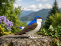 Common House Martin - Life Sized