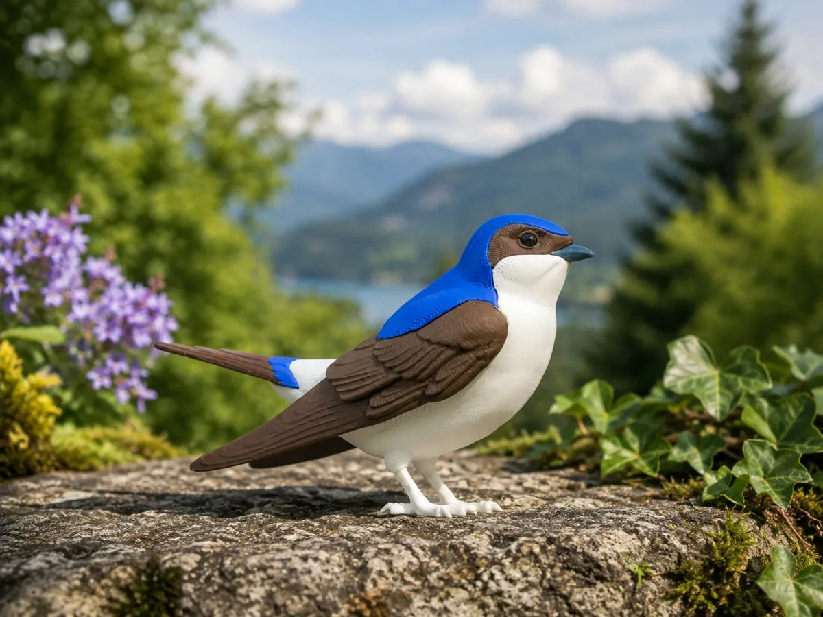 Common House Martin - Life Sized