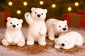 Polar Bear Collection - 5" tall, Individual or as a set