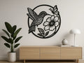 Wall Art - Hummingbird / Butterfly w/ Flower