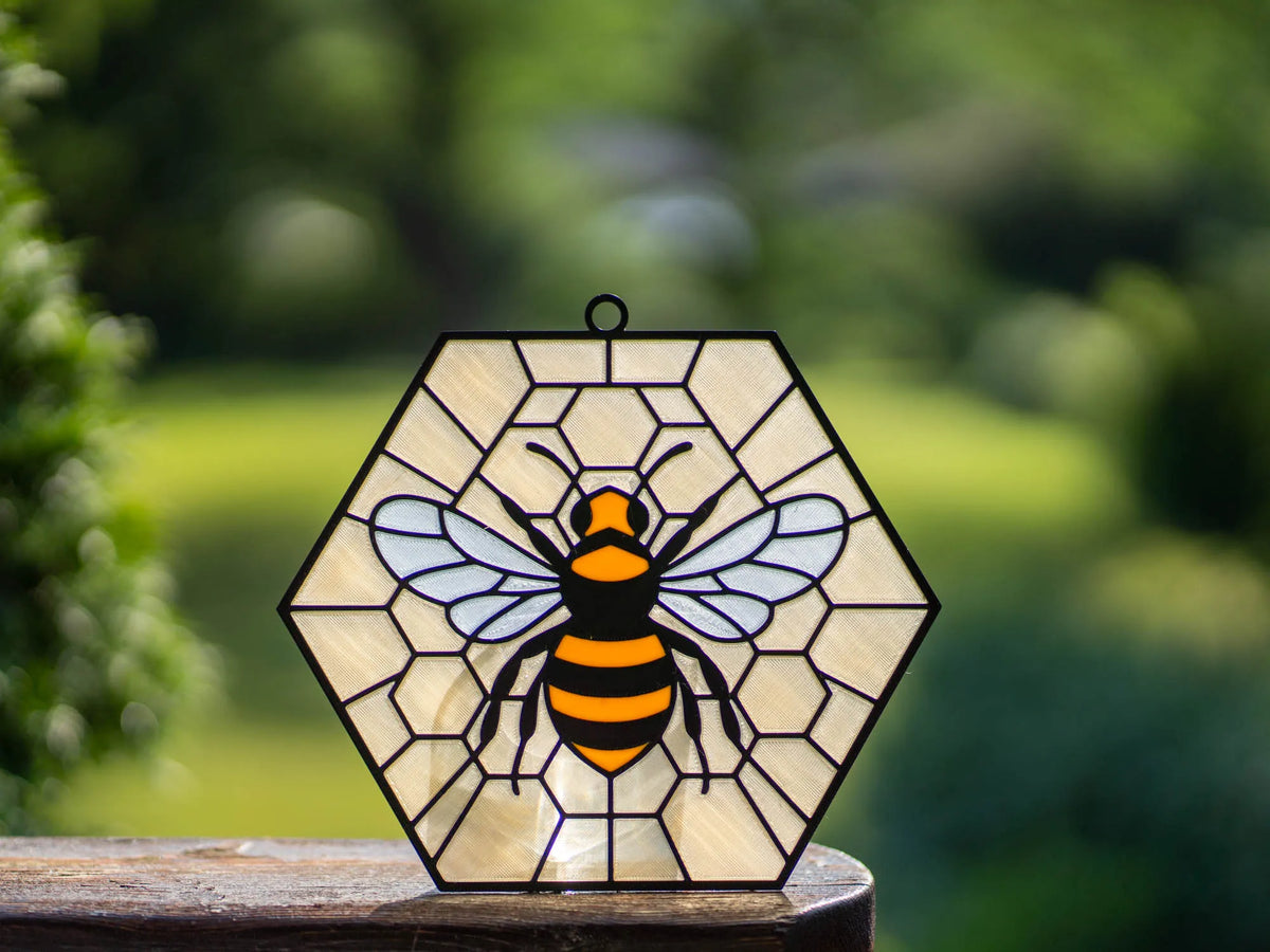 Bumblebee in Hexagonal Honeycomb