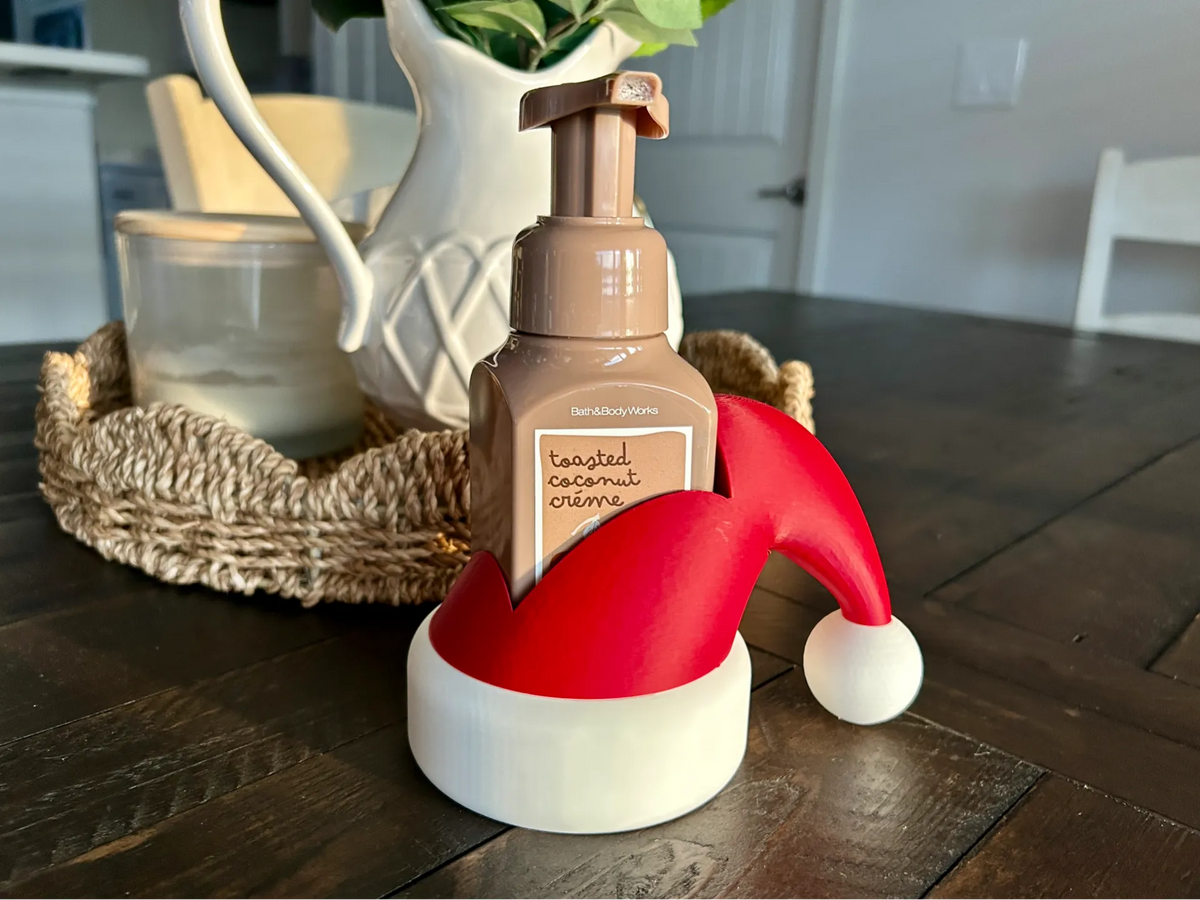 Bath and Body Works Soap Holder - Santas Hat - Soap sold separately