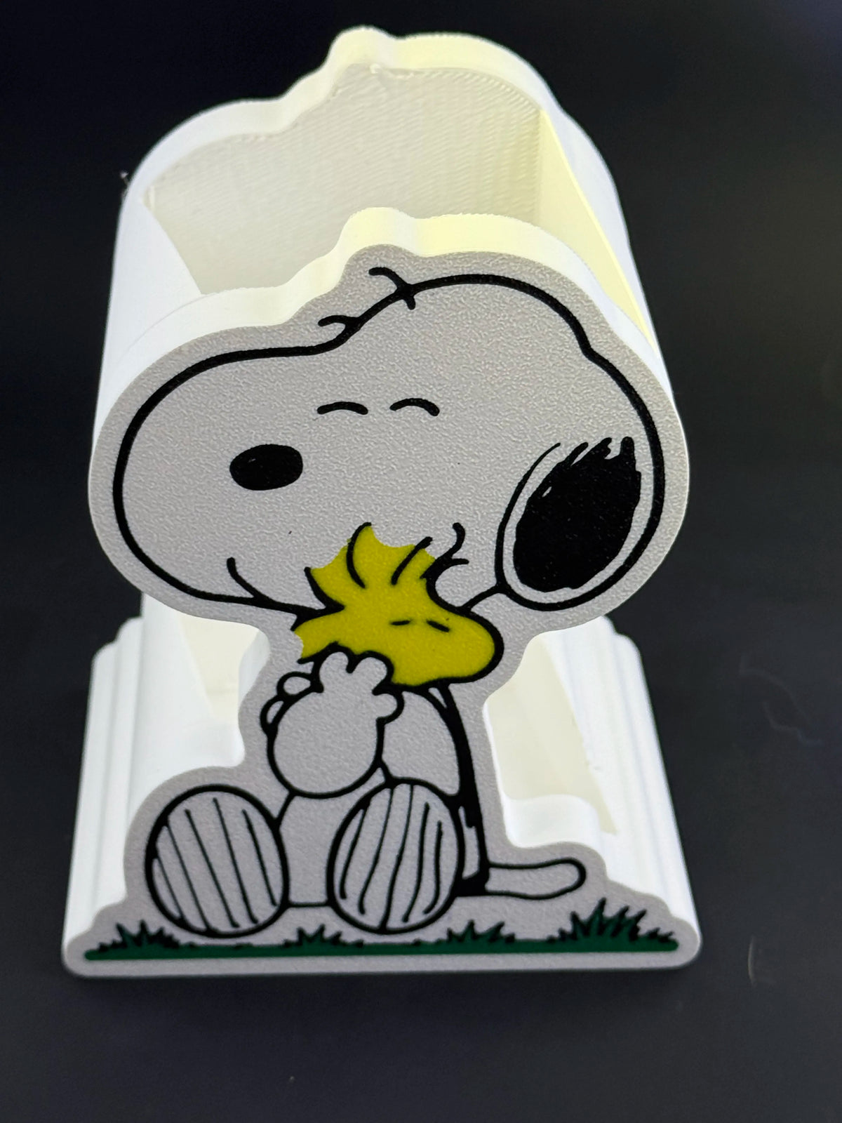 BBW - Bath Body Works Soap Holder - Snoopy hugging Woodstock - Soap sold separately