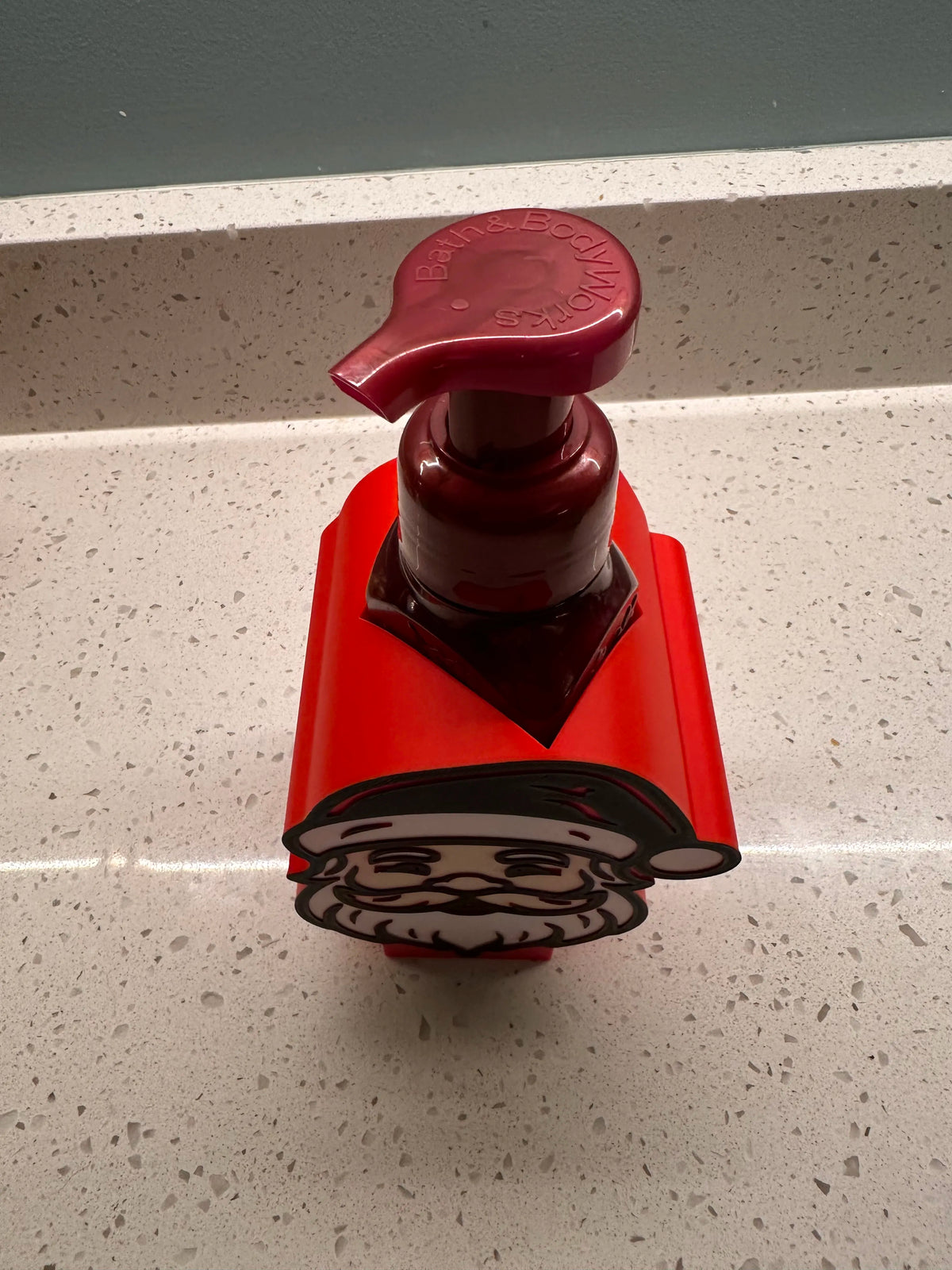 BBW Bath and Body Works Holder - Christmas Santa - Soap sold separately