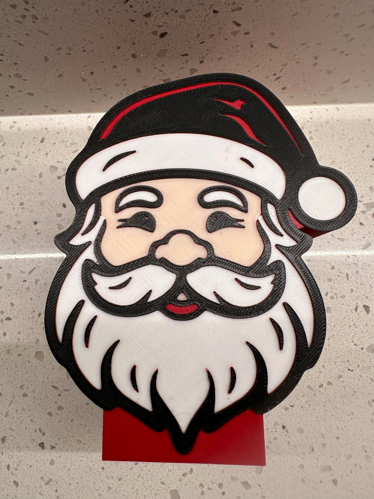 BBW Bath and Body Works Holder - Christmas Santa - Soap sold separately