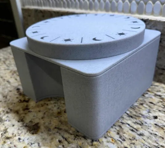 Rotating Pill Dispenser. - Day of Week with AM/PM option
