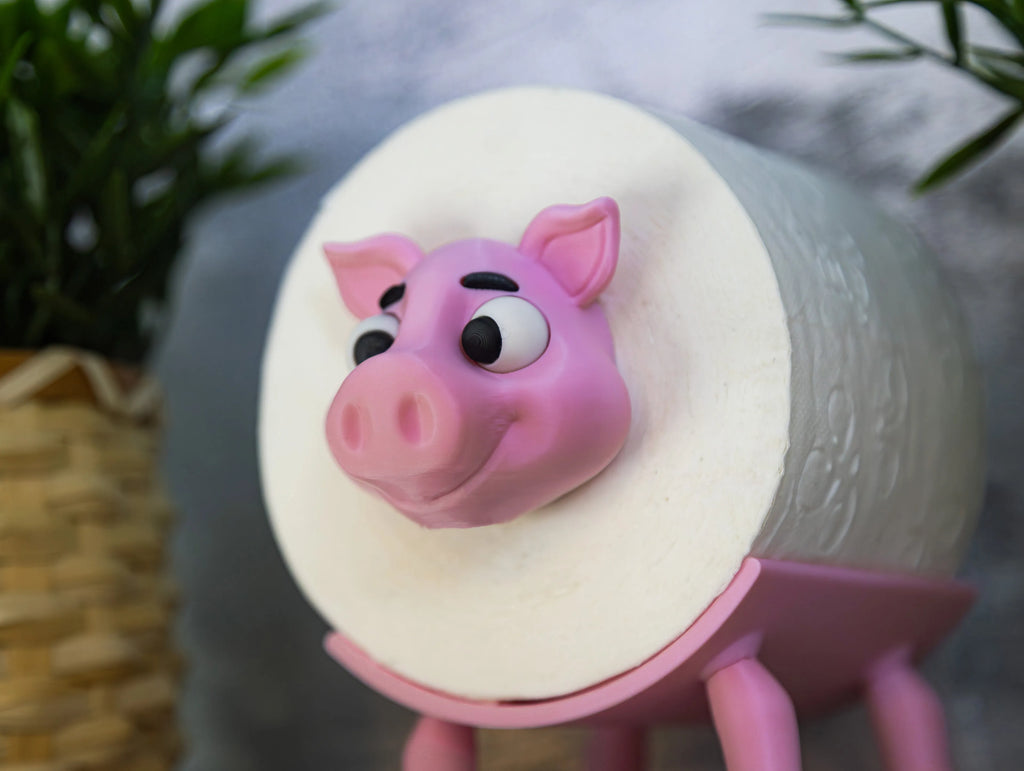 Toilet Roll Holder - Pigster