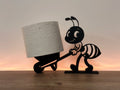Toilet Roll Holder - Ant with Wheelbarrow