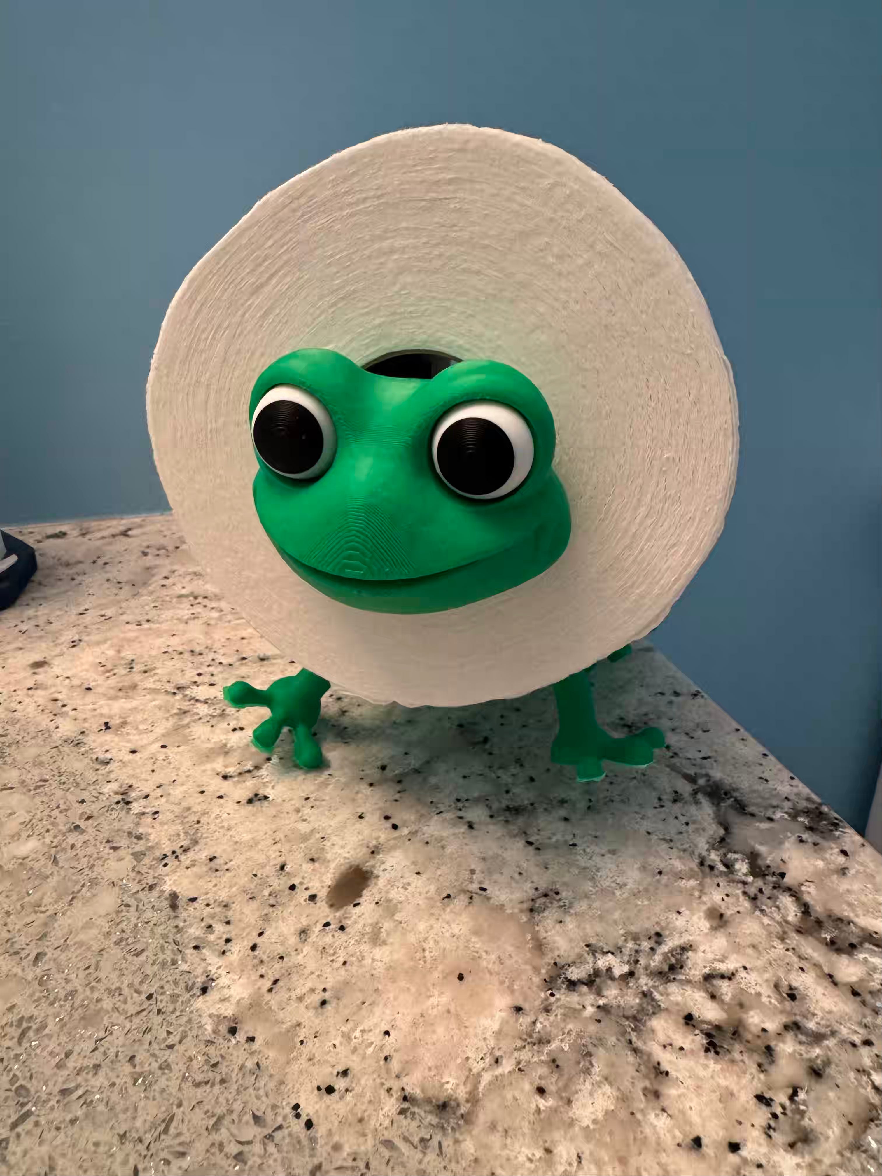 Toilet Roll Holder - Froggy