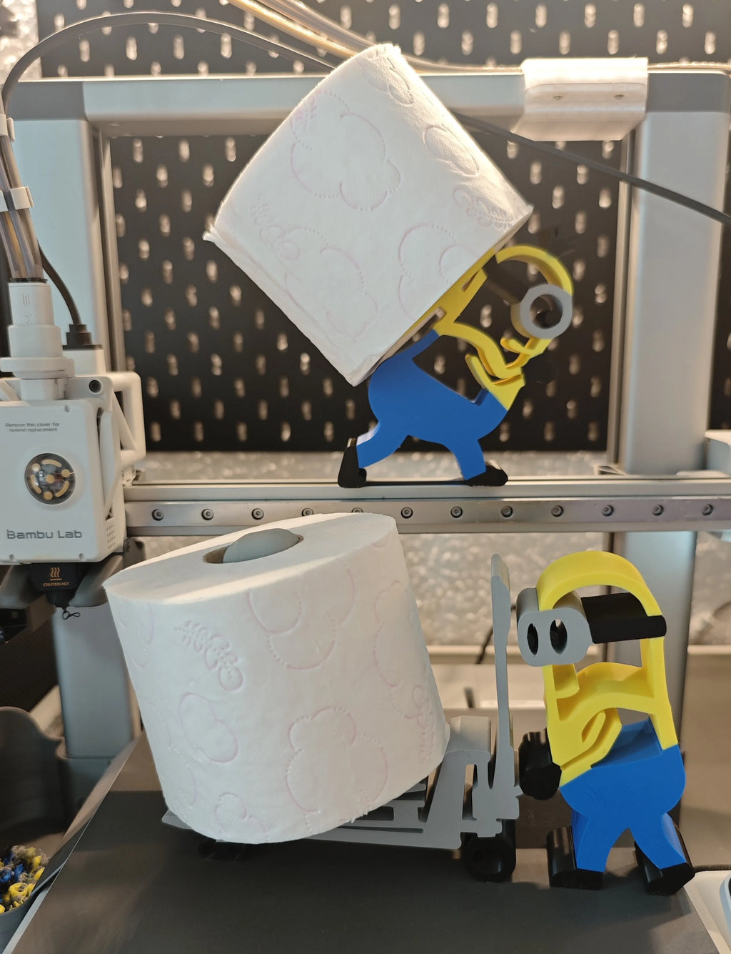 Toilet Roll Holder - Minions Color