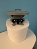 Toilet Roll Holder - Trash Panda