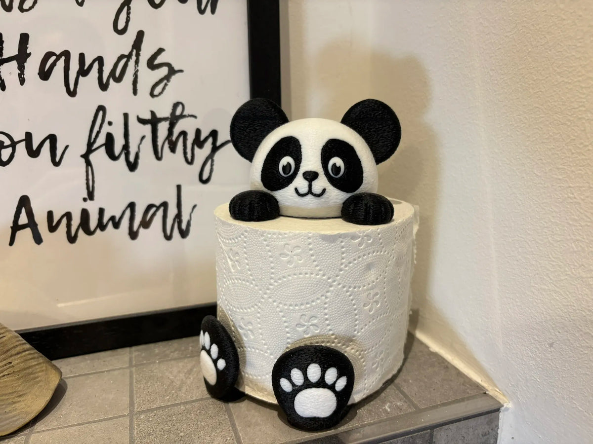 Toilet Roll Holder - Panda