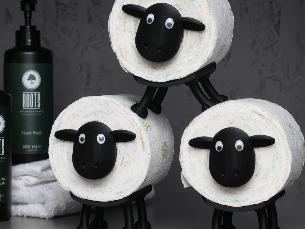 Toilet Roll Holder - Shaun the Sheep V2 - Set of 3