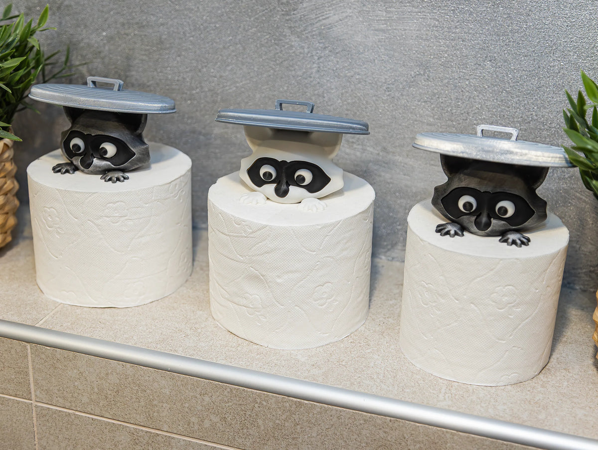 Toilet Roll Holder - Trash Panda