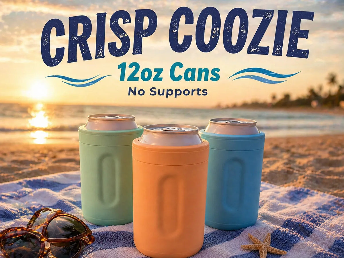 12oz Can Coozie Double Walled with locking ring