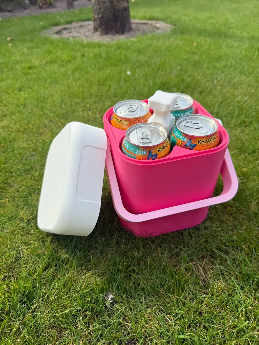 Beverage - 4 Can Mini Cooler and Lift Tray