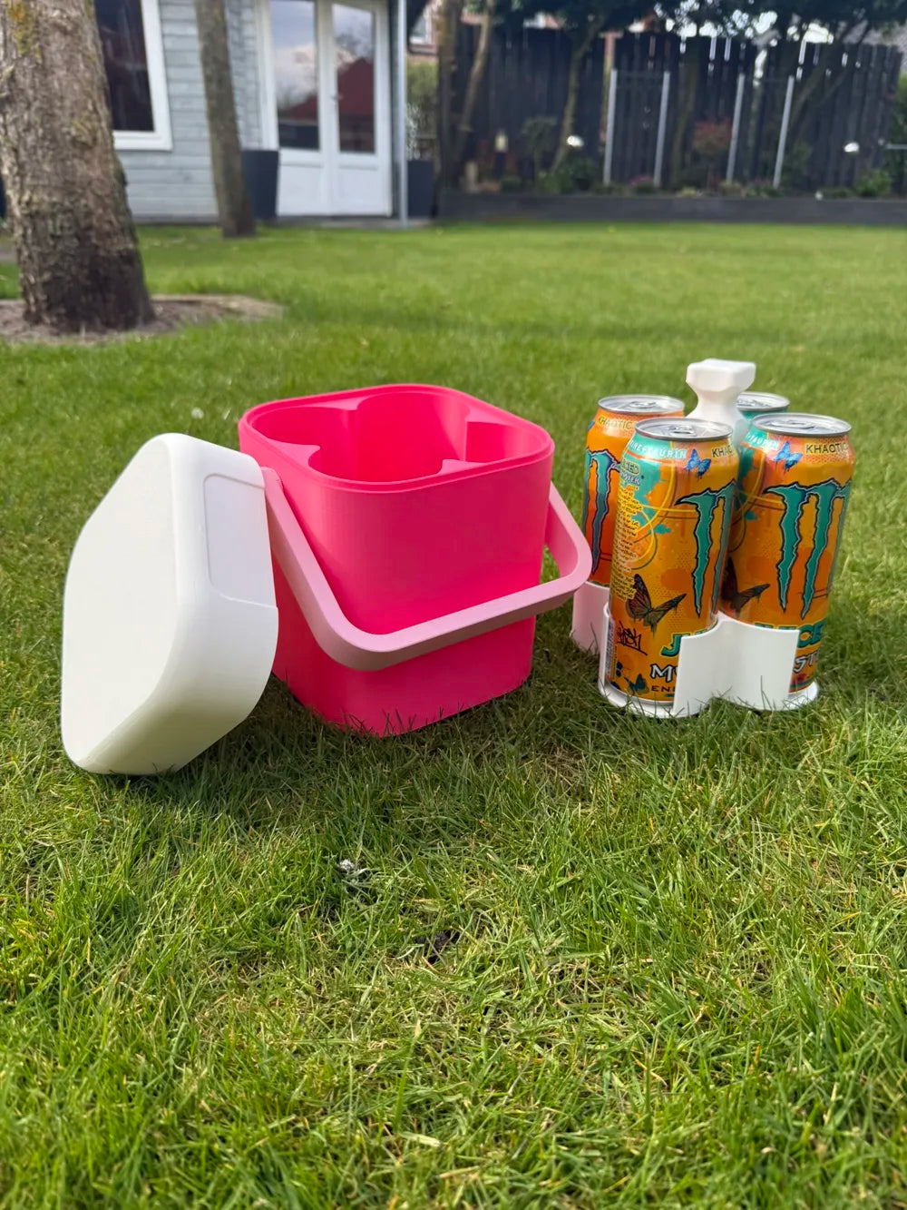 Beverage - 4 Can Mini Cooler and Lift Tray