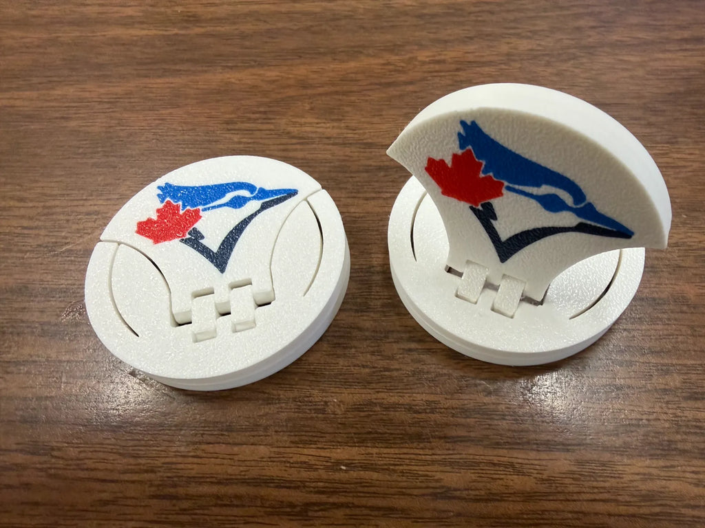 Can Top Cover - Toronto Bluejays - White