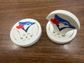 Can Top Cover - Toronto Bluejays - White