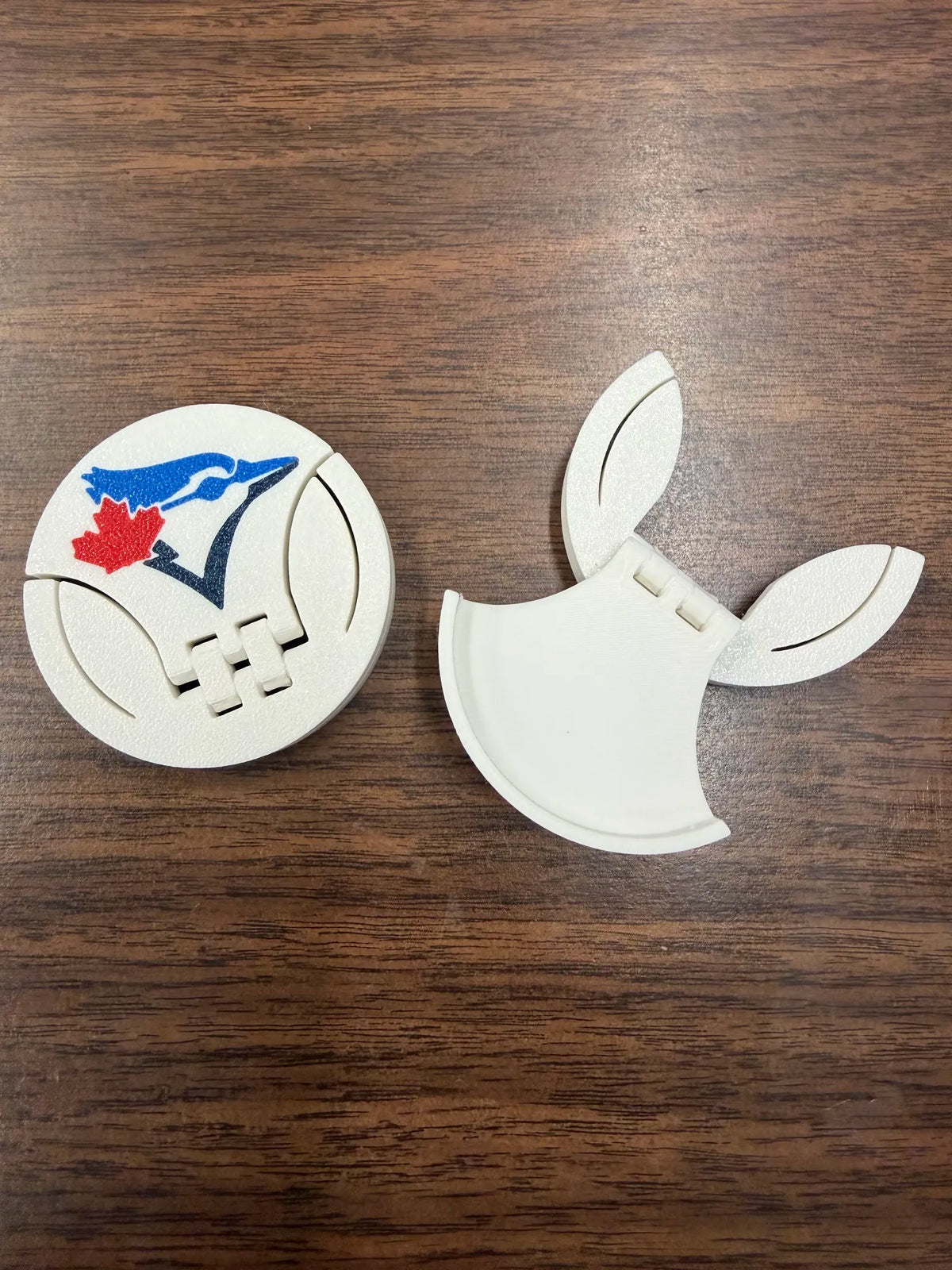 Can Top Cover - Toronto Bluejays - White