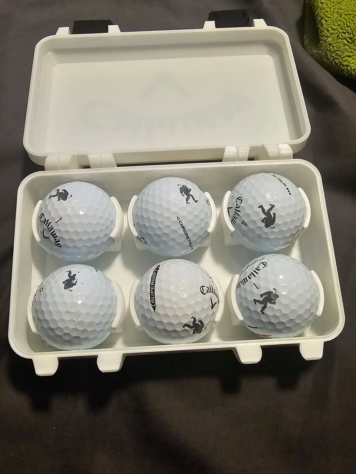 Callaway 6 Golf Ball Storage w/ Snap Lock