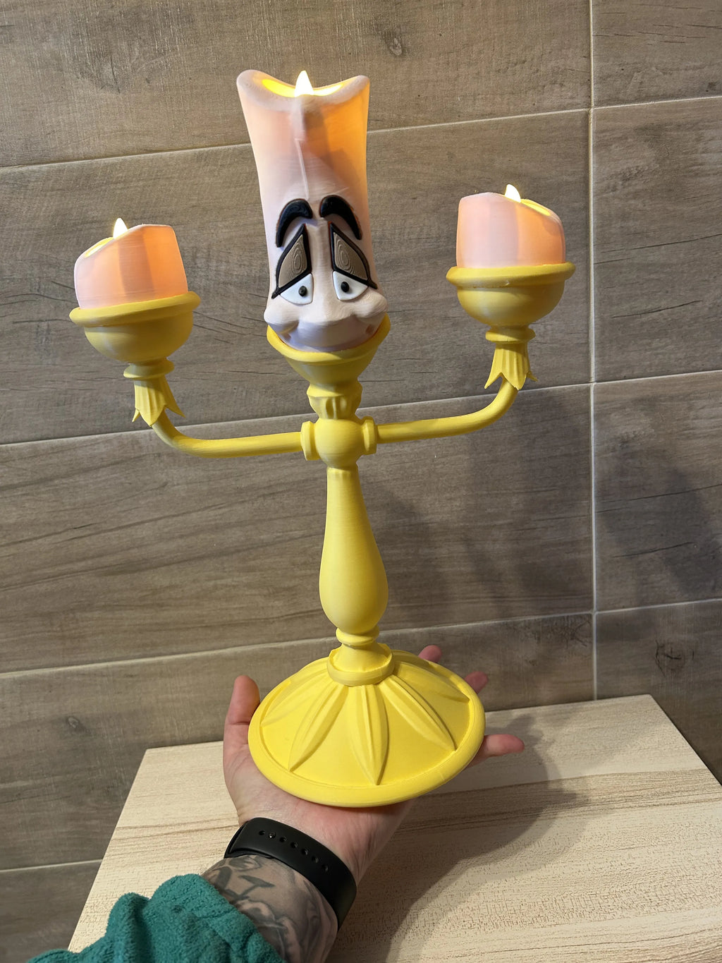 Lumiere from Beauty and the Beast - Tea Light Holder