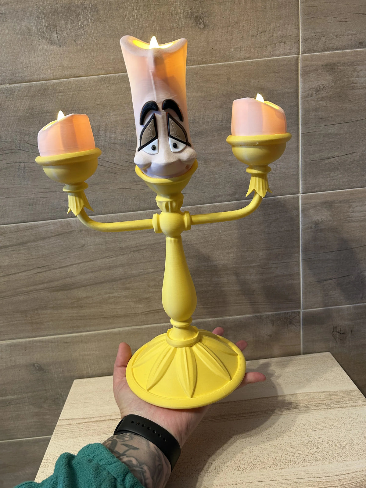 Lumiere from Beauty and the Beast - Tea Light Holder