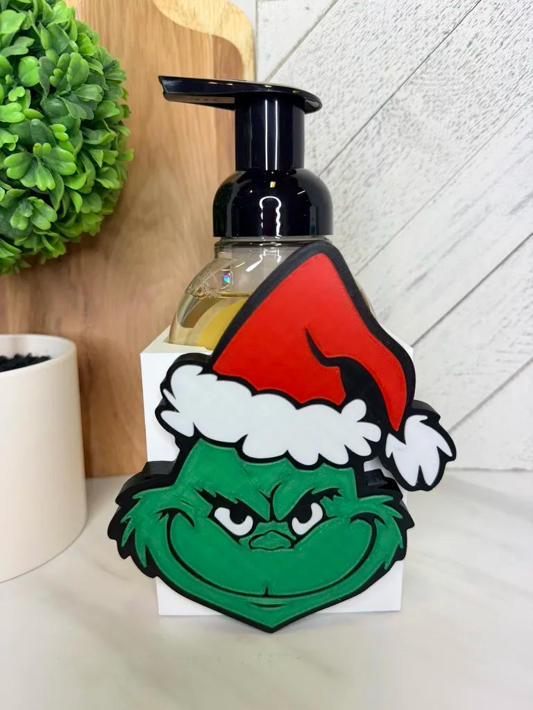 Christmas - BBW - Bath Body Works - Grinch - InterChangeable Face Plate - Soap sold separately