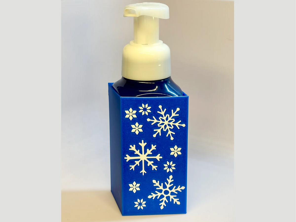 BBW - Bath Body Works Holder - Snowflake Sleeve - Soap sold separately