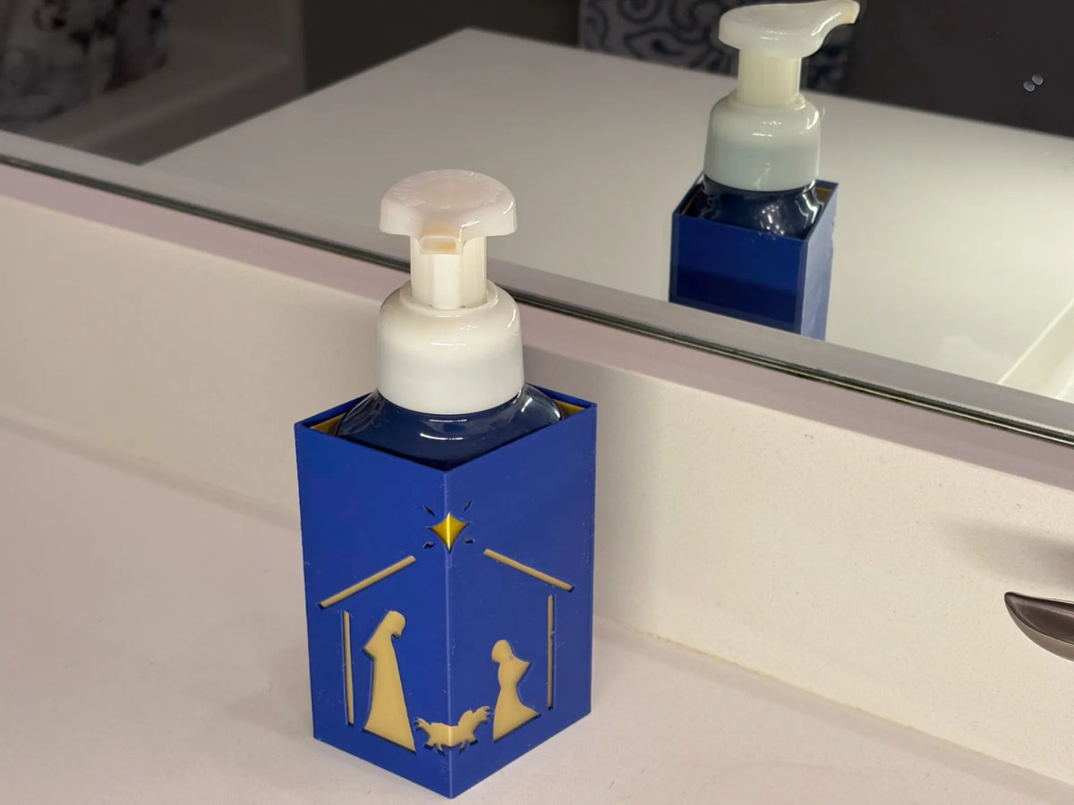 BBW - Bath Body Works Soap Holder - Christmas Nativity Scene - Soap sold separately