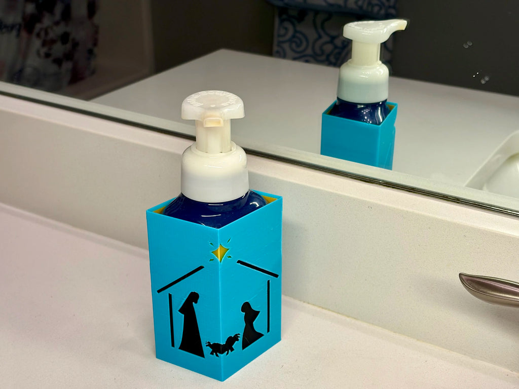 BBW - Bath Body Works Soap Holder - Christmas Nativity Scene - Soap sold separately