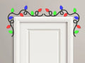 Door Frame Corner - String of Christmas light - Left and / or Right version - 9.5" Inches long