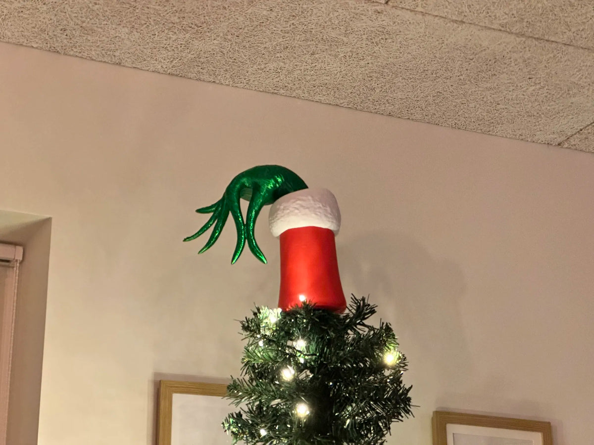 Grinch Christmas Tree Topper
