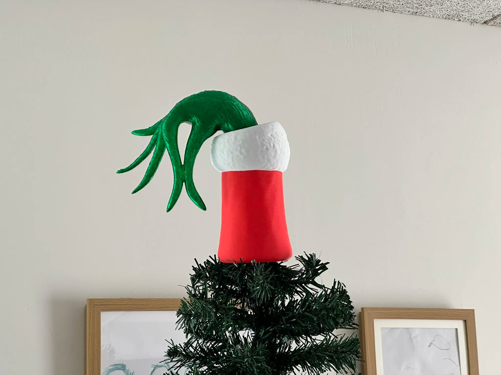 Grinch Christmas Tree Topper