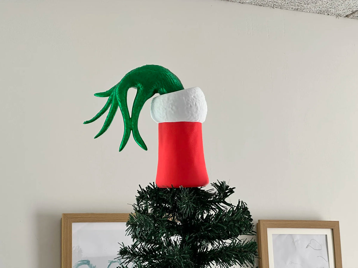 Grinch Christmas Tree Topper