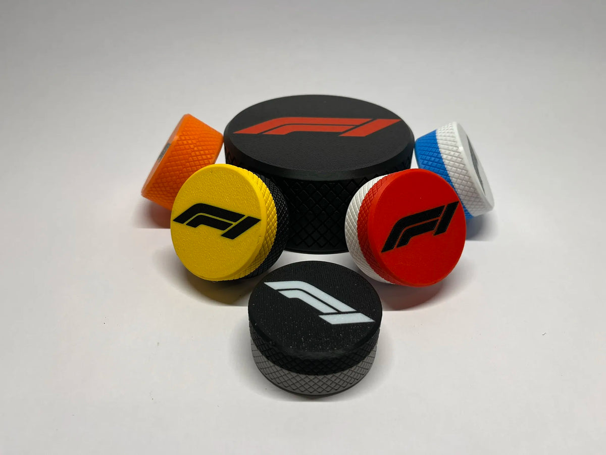 F1 Racing Team Coasters 4 pieces and Holder with Cork Backing - All 11 Teams Available