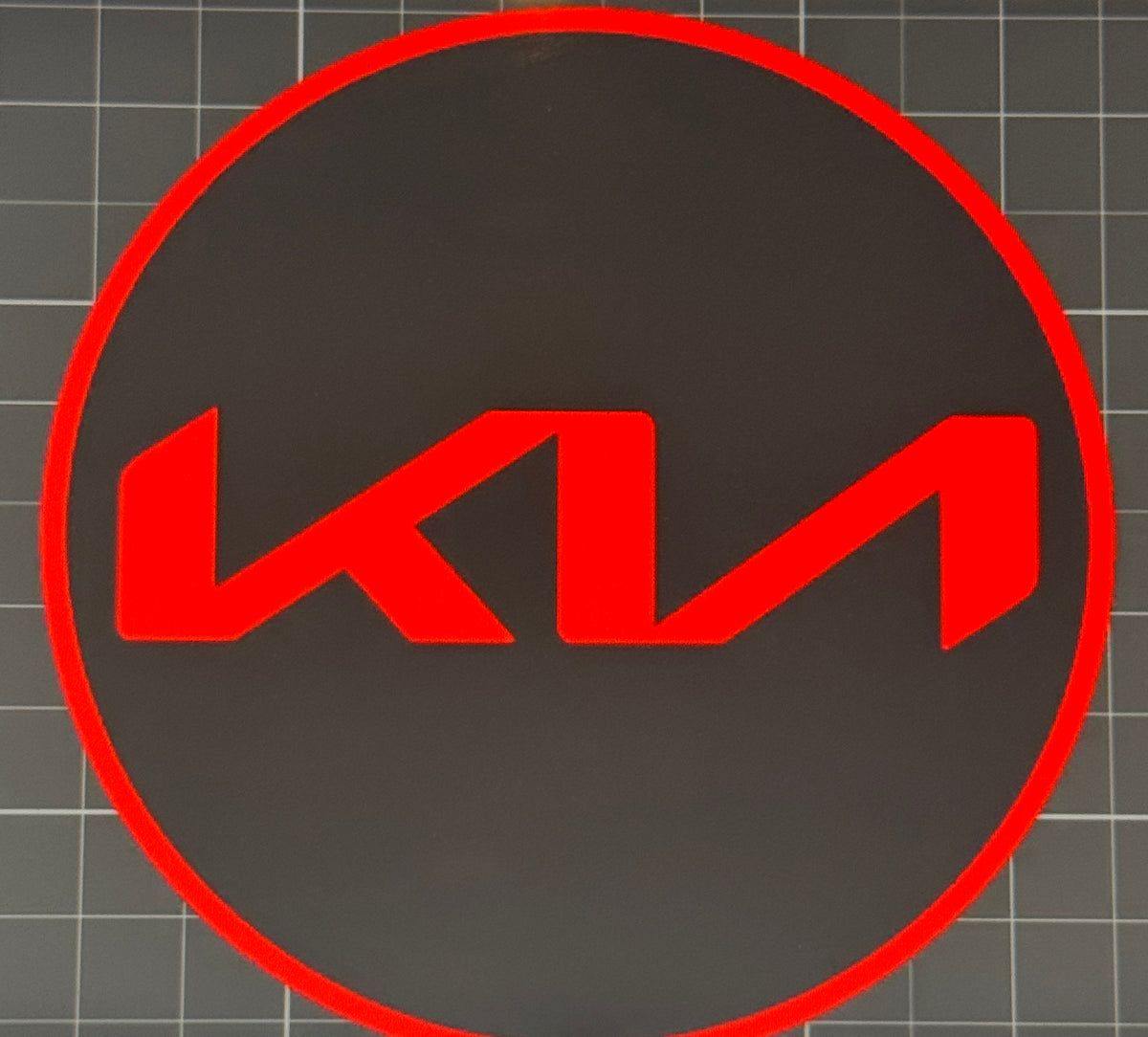 KIA - Coasters x 4 with Holder and Cork Backing