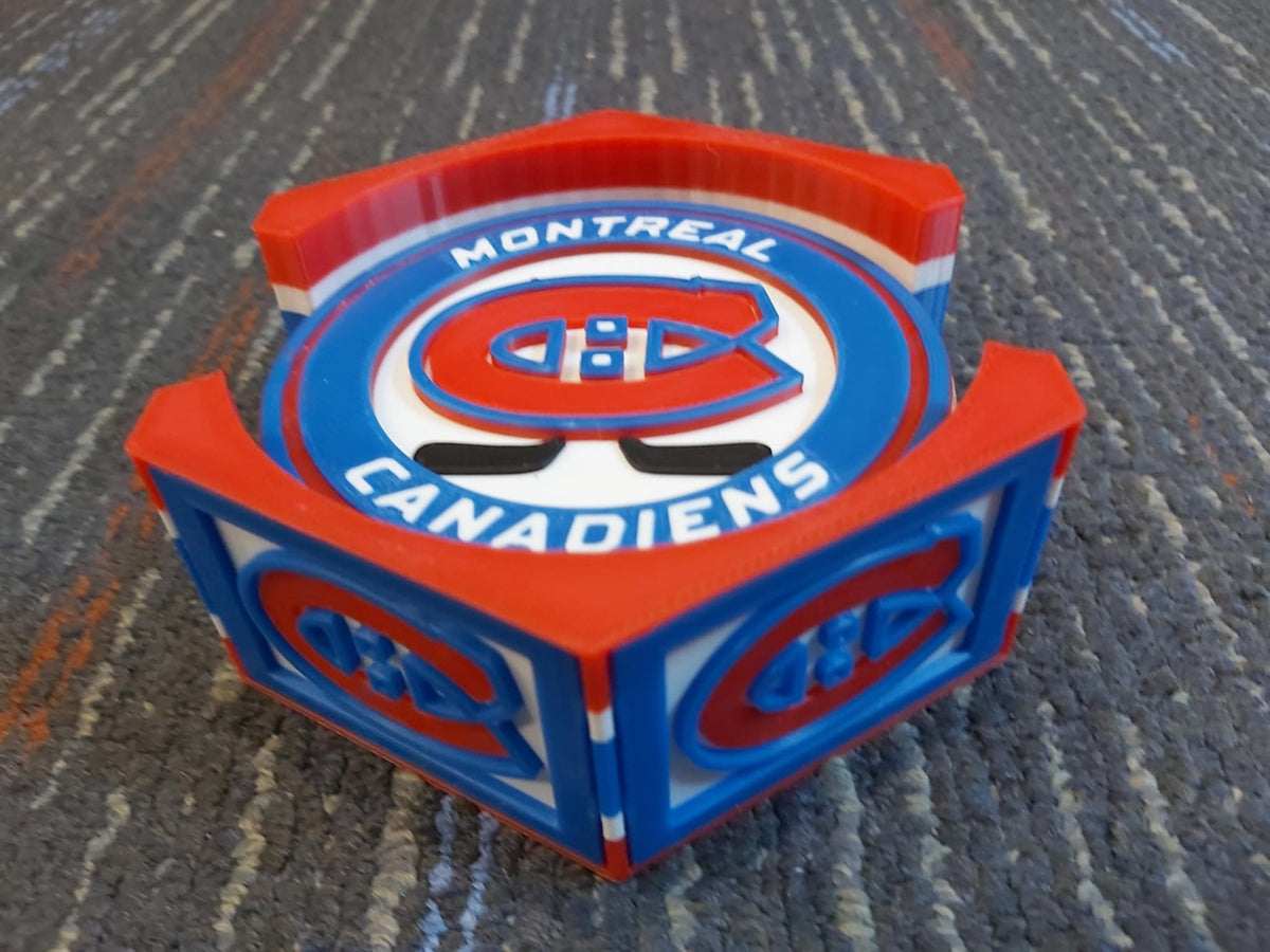 Coaster - Montreal Canadiens Stadium 8 piece Coaster Set