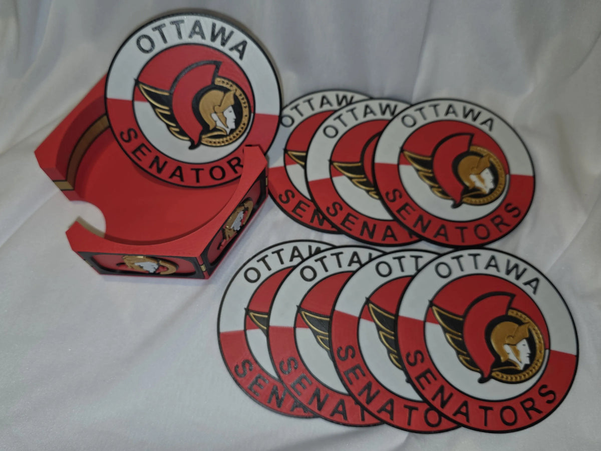 Ottawa Senators  -Stadium Holder w/ 8 Coaster