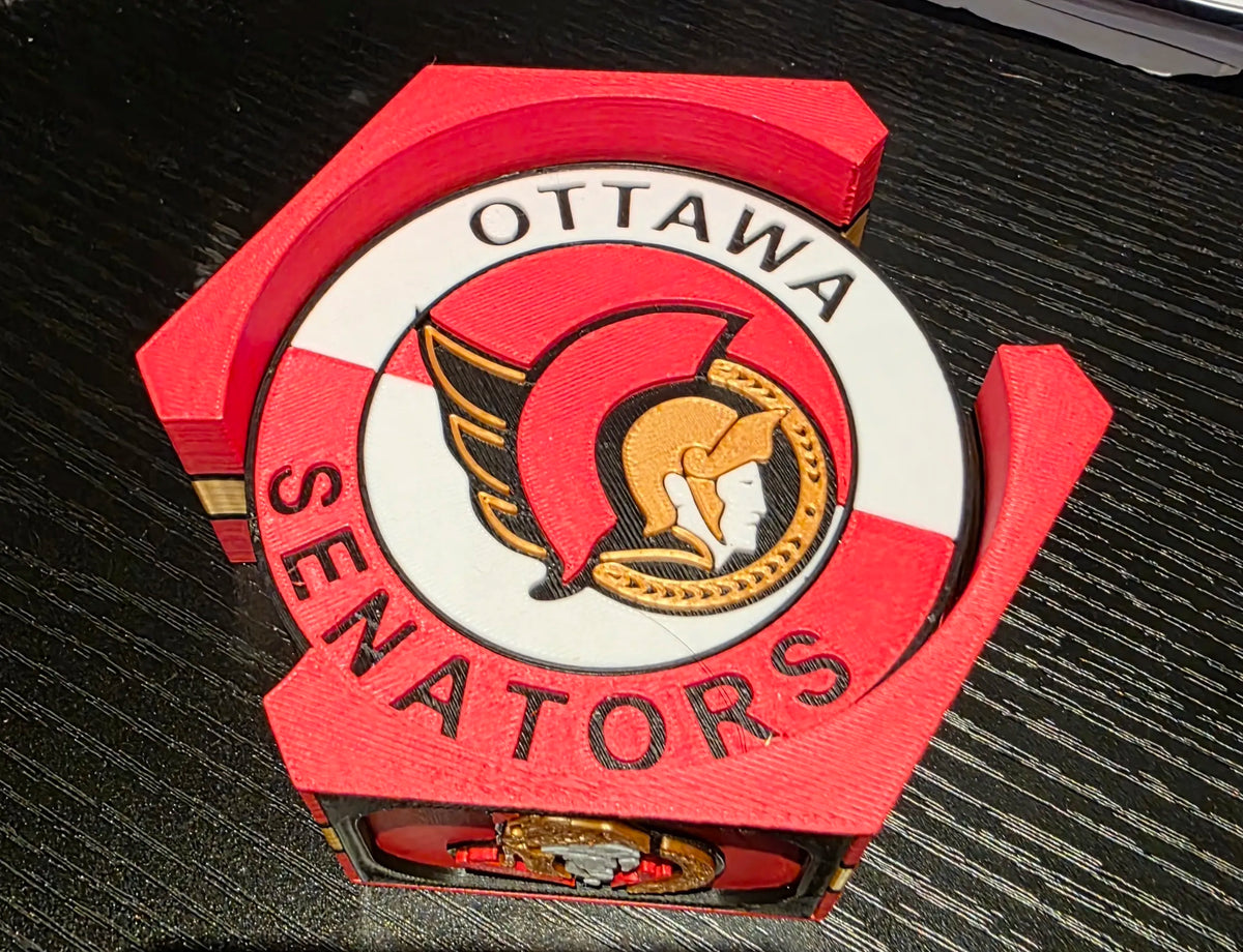 Ottawa Senators  -Stadium Holder w/ 8 Coaster