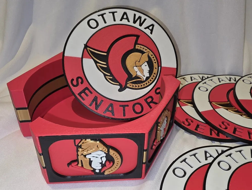 Ottawa Senators  -Stadium Holder w/ 8 Coaster