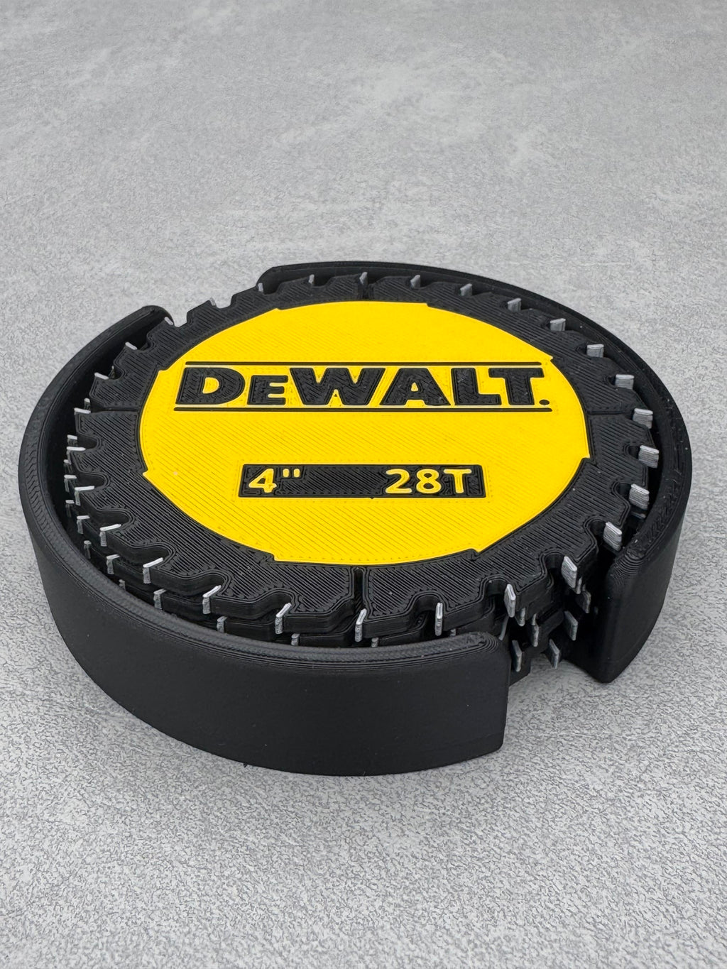 Coaster - Dewalt 4" Saw Tooth