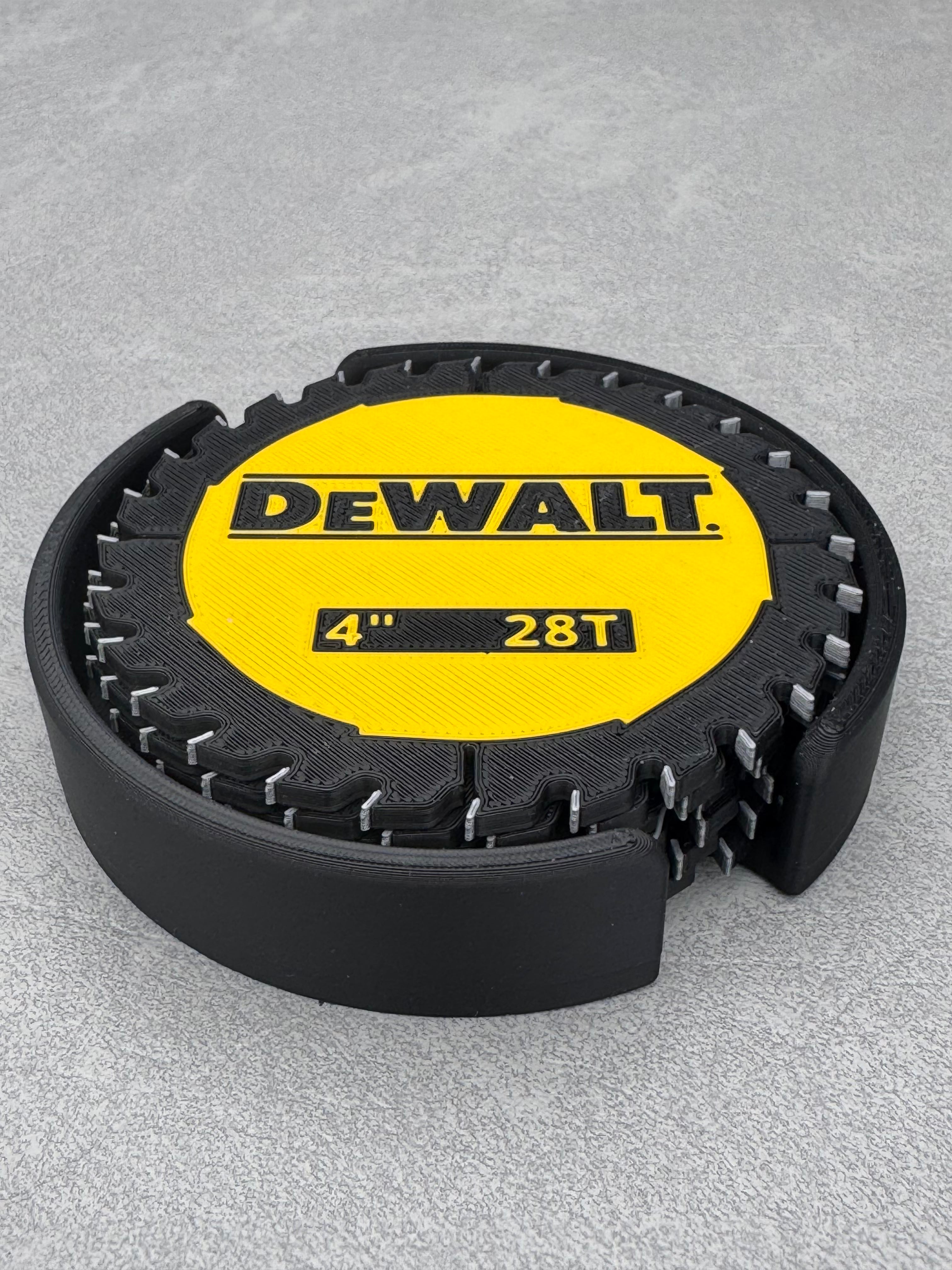 Coaster - Dewalt 4" Saw Tooth