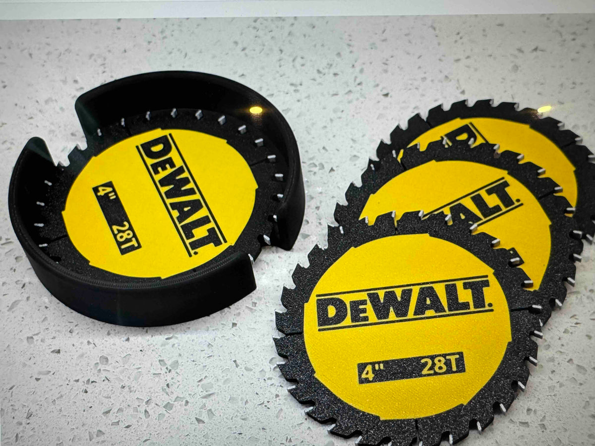 Coaster - Dewalt 4" Saw Tooth