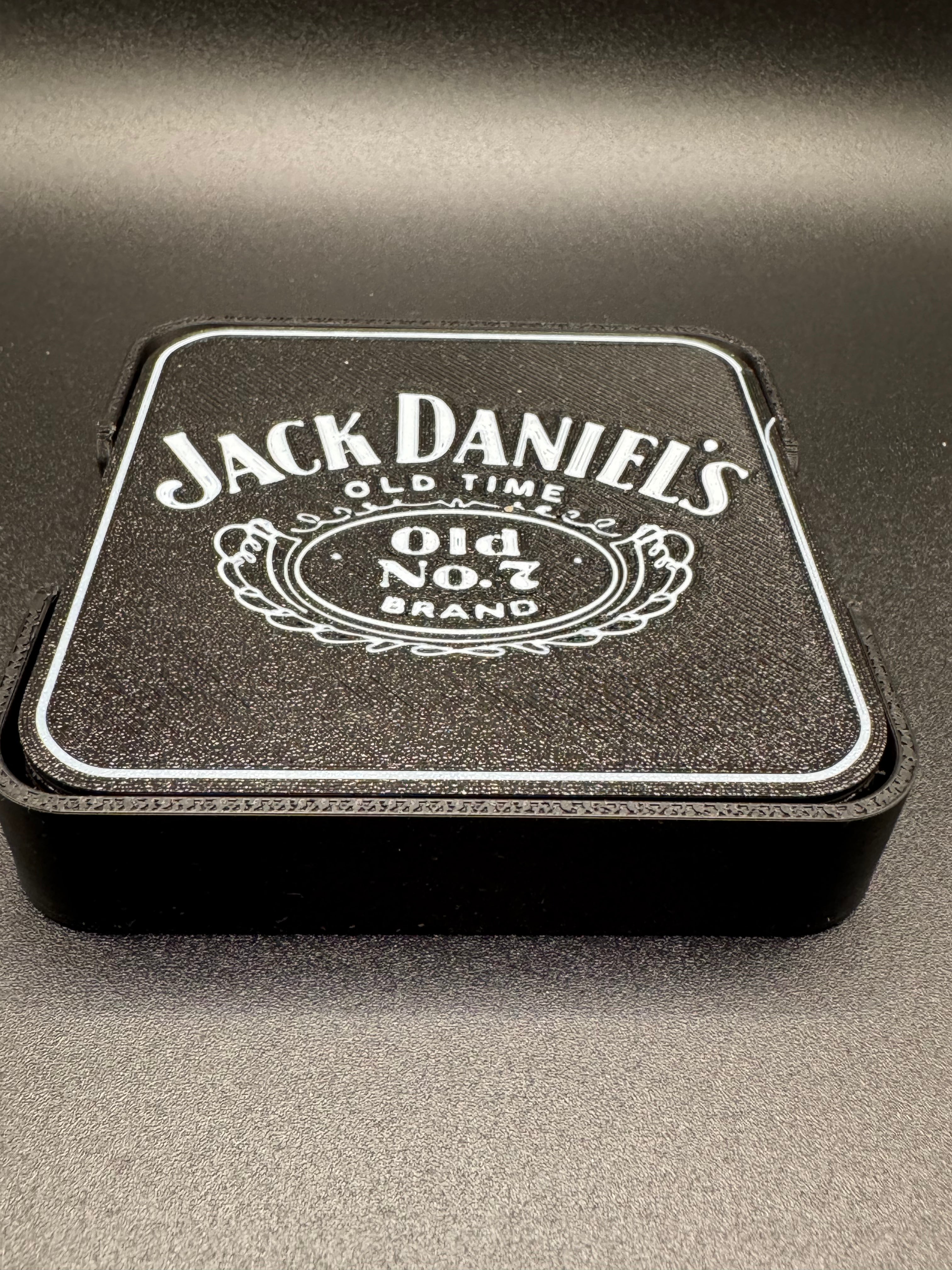 Coaster - Jack Daniels 8 piece with Cork Backing