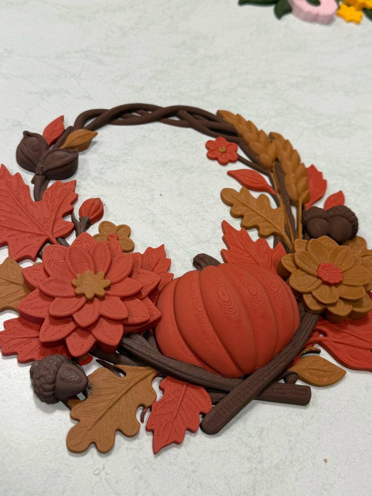 Décor - Autumn Harvest Feast Wreath 9.5 inches