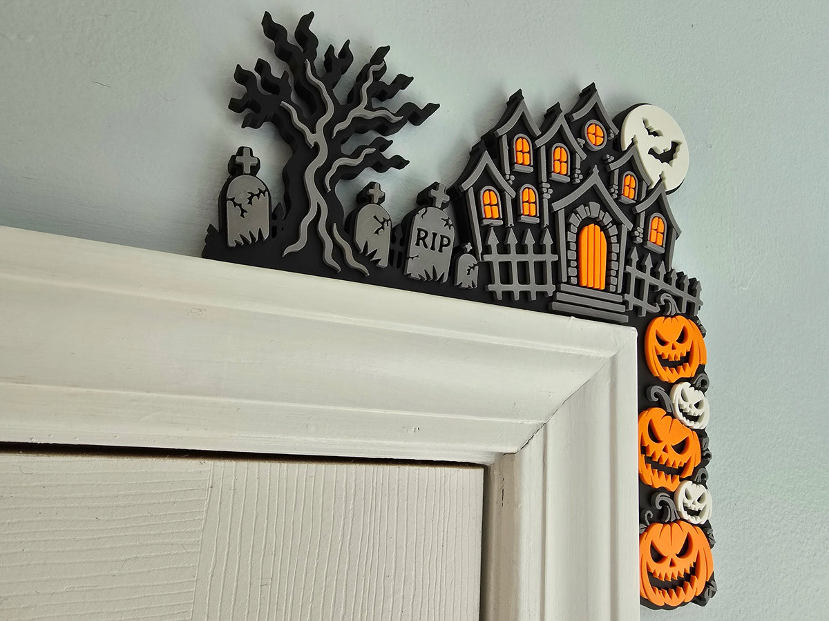 Haunted House Door Corner Hanger - LEFT Corner Only!!