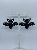 Halloween Bat Earrings